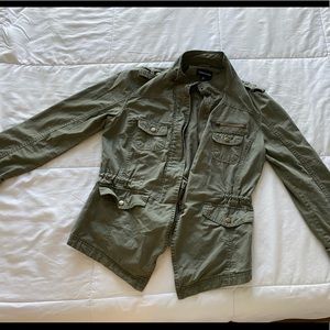 Green Bomber Jacket